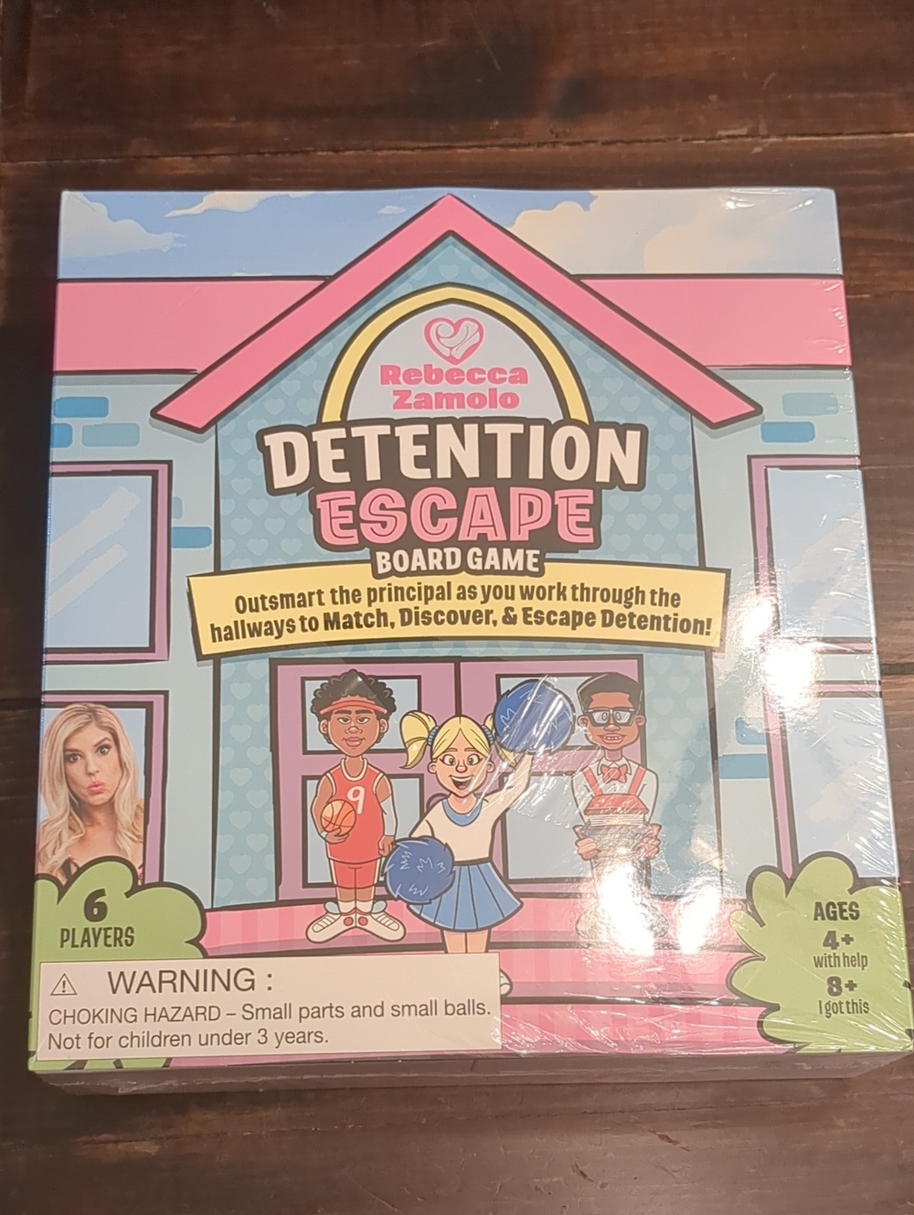 Detention Escape Board Game - Pink & Blue